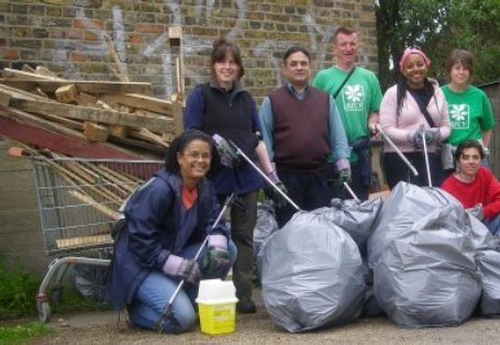 the-volunteers-with-their-collection