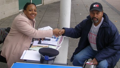 Doing my outdoor surgery at Leyton Mills