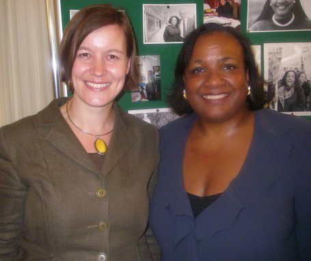 Diane and Meg Hillier MP