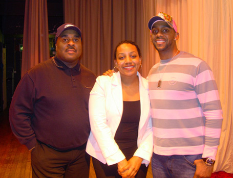 With hosts Geoff Schumann & Richard Blackwood With hosts Geoff Schumann & Richard Blackwood