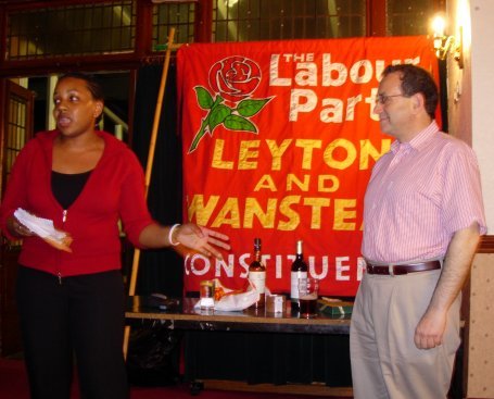 With Harry Cohen MP