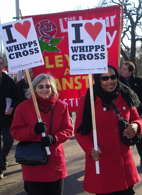 With Wanstead Labour Party Member Mary Tuffin