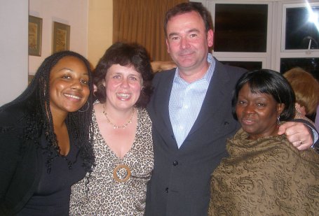 Jon with me, Jane Duran and Jennette Arnold