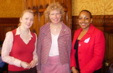 Cllr Stella Creasy and me with Meg Munn MP, Minister for Women Cllr Stella Creasy and me with Meg Munn MP, Minister for Women