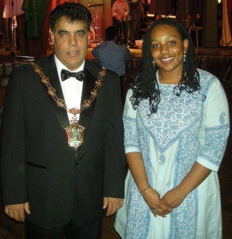 With Mayor Cllr Liquat Ali With Mayor Cllr Liquat Ali