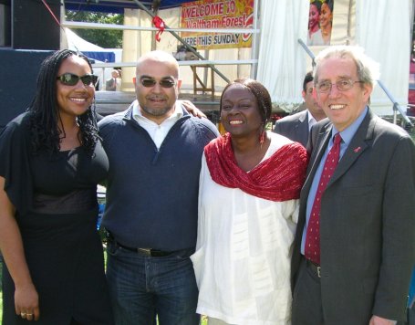 With Cllr Afzal Akram, Jennette Arnold AM and Neil Gerrard MP With Cllr Afzal Akram, Jennette Arnold AM and Neil Gerrard MP