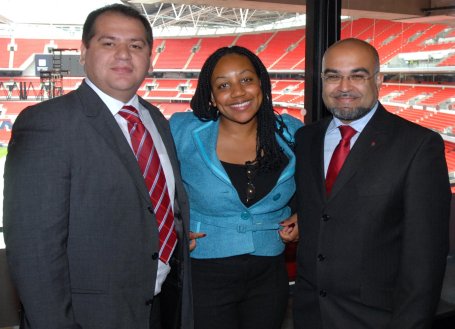 With Cllr Faiz Yunis and Cllr Afzal Akram